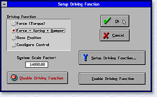 Setup Driving Function Graphic